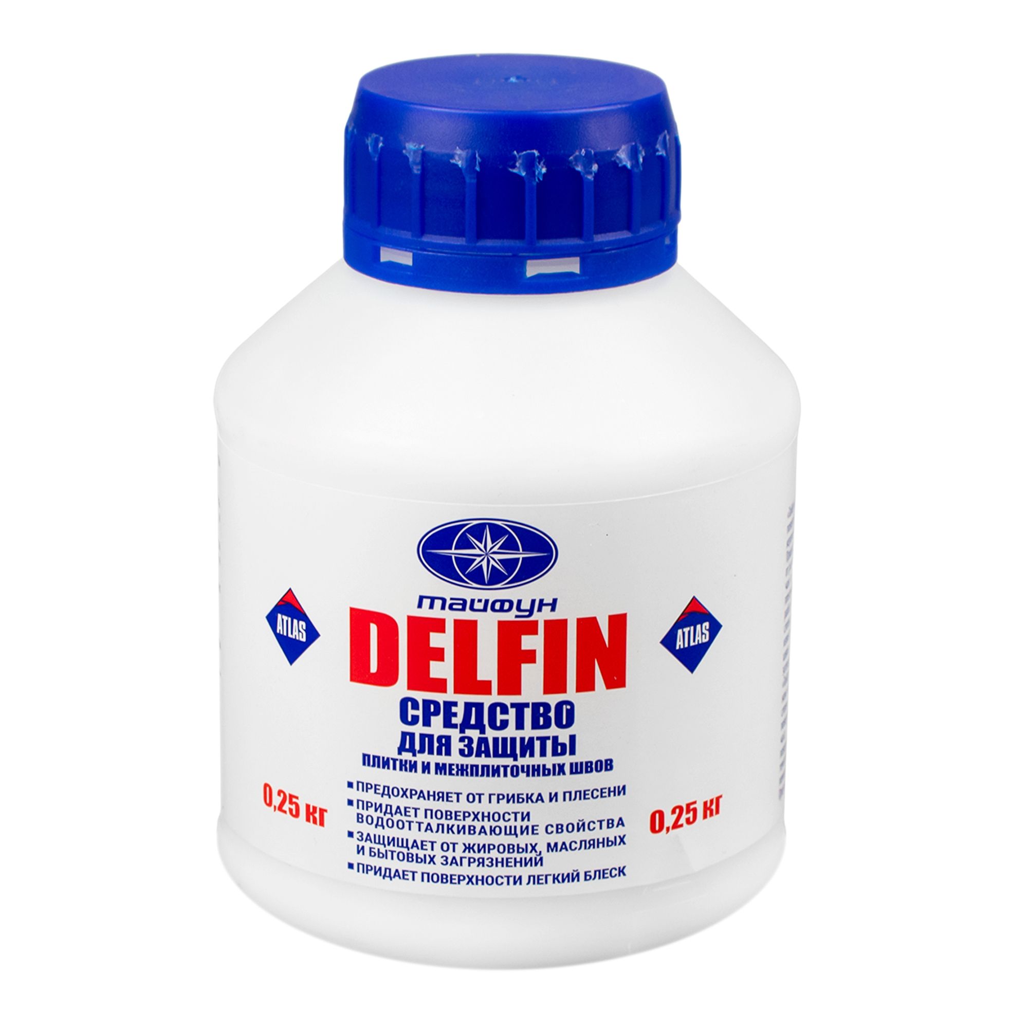 Средство защитное для плитки и швов Тайфун Мастер DELFIN 0,25 л