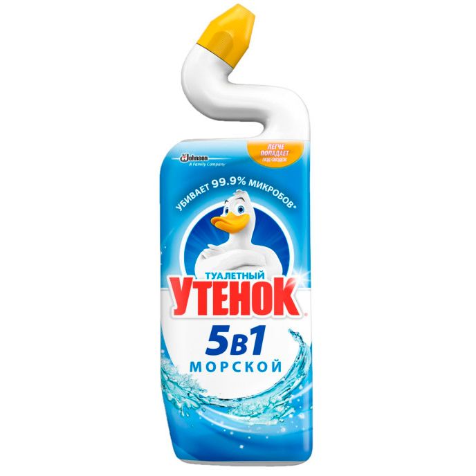 Средство чистящее для унитаза Туалетный Утенок Морской 500 мл
