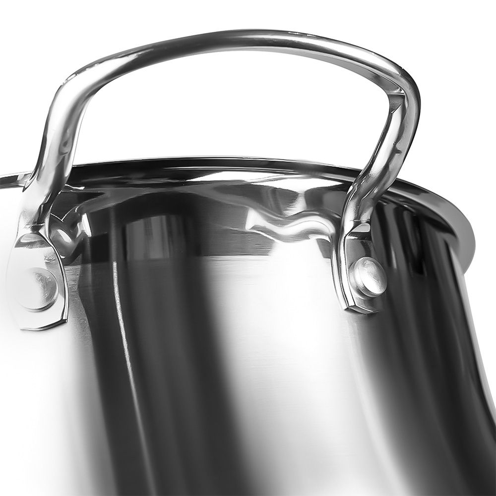 Кастрюля Regent inox Linea Bella со стеклянной крышкой 2,6 л