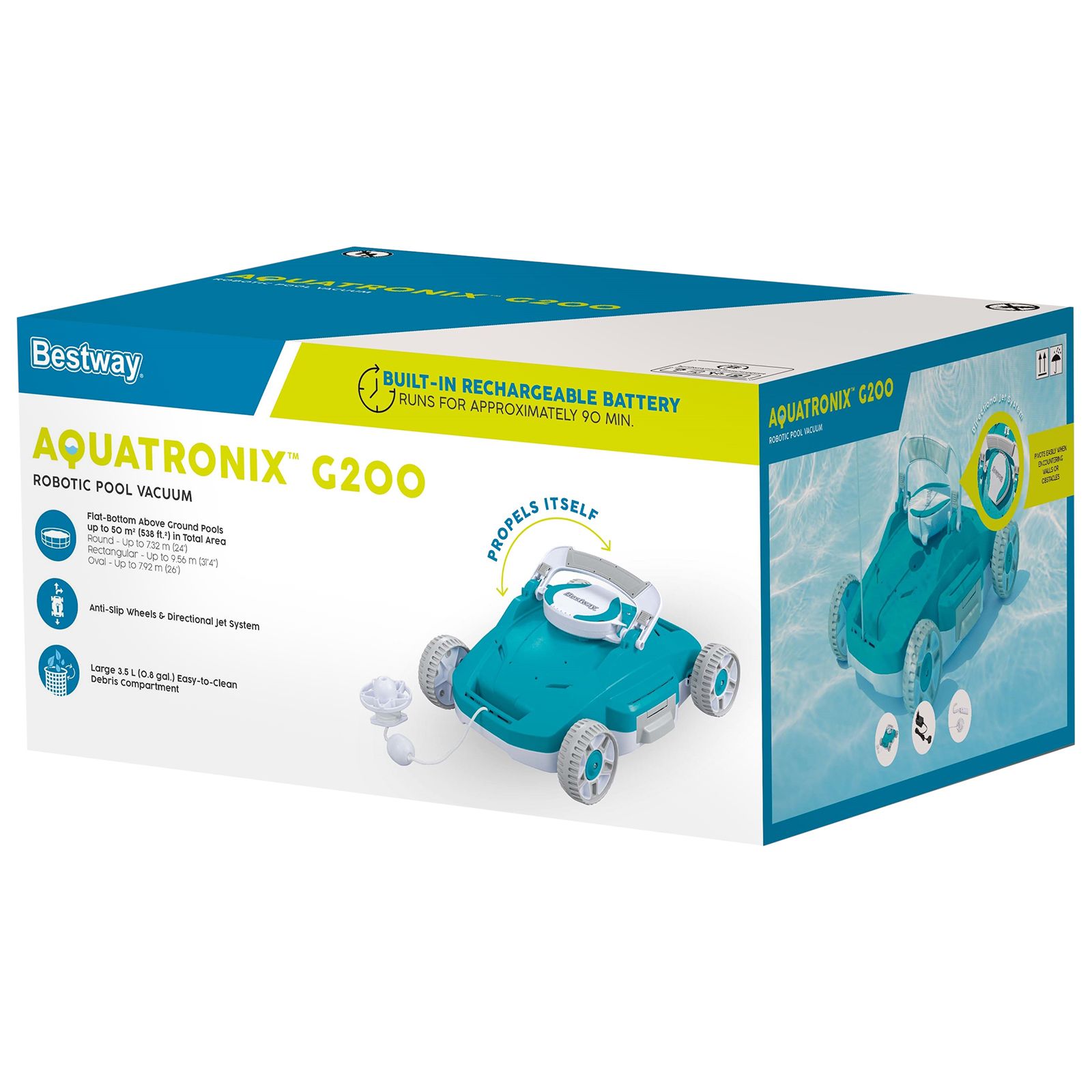 Робот-пылесос для очистки бассейна Bestway AquaTronix G200 58765