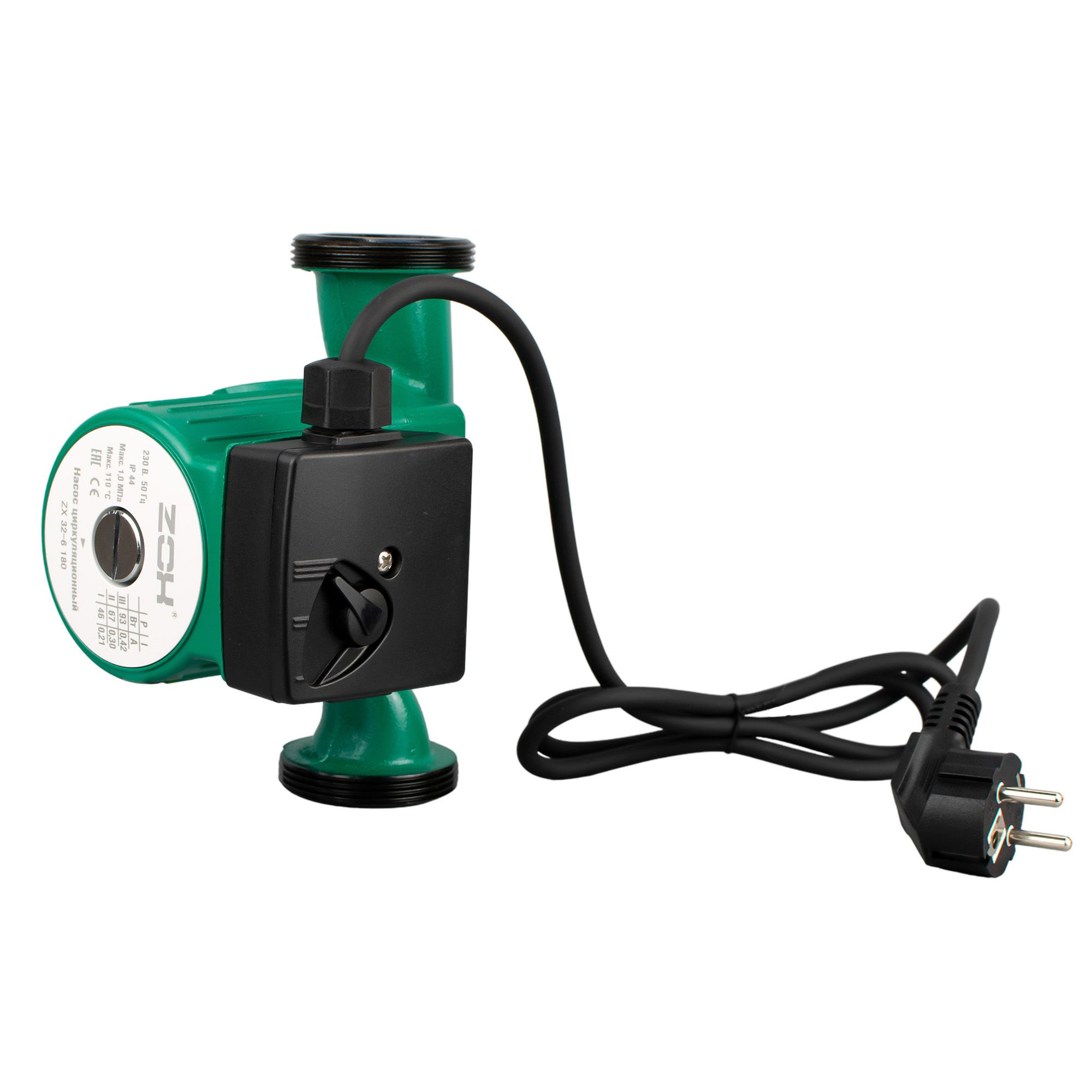 Насос циркуляционный Zox ZX 32-6 180 97Вт 180 мм