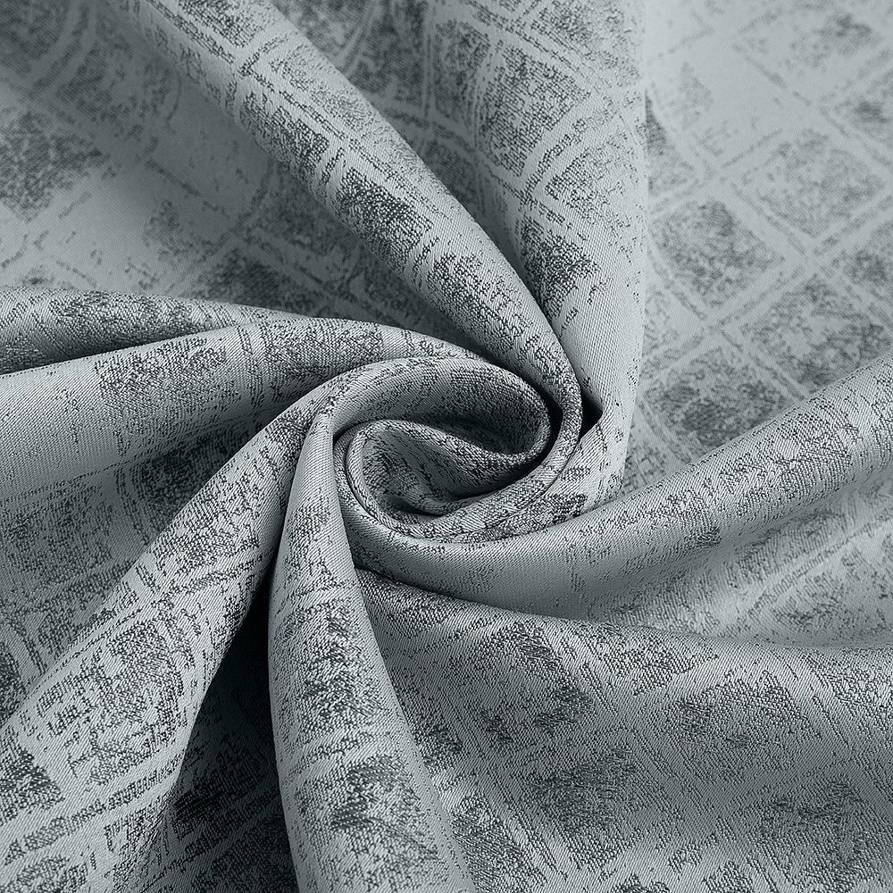 Ткань для штор Портьера жаккард TC SOFT2223-042/150 PJac NC серый