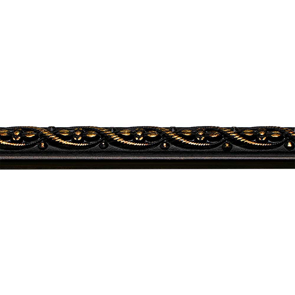 130-1 Интерьерный багет, "Венский лес", Молдинг 15, "Венге"/80