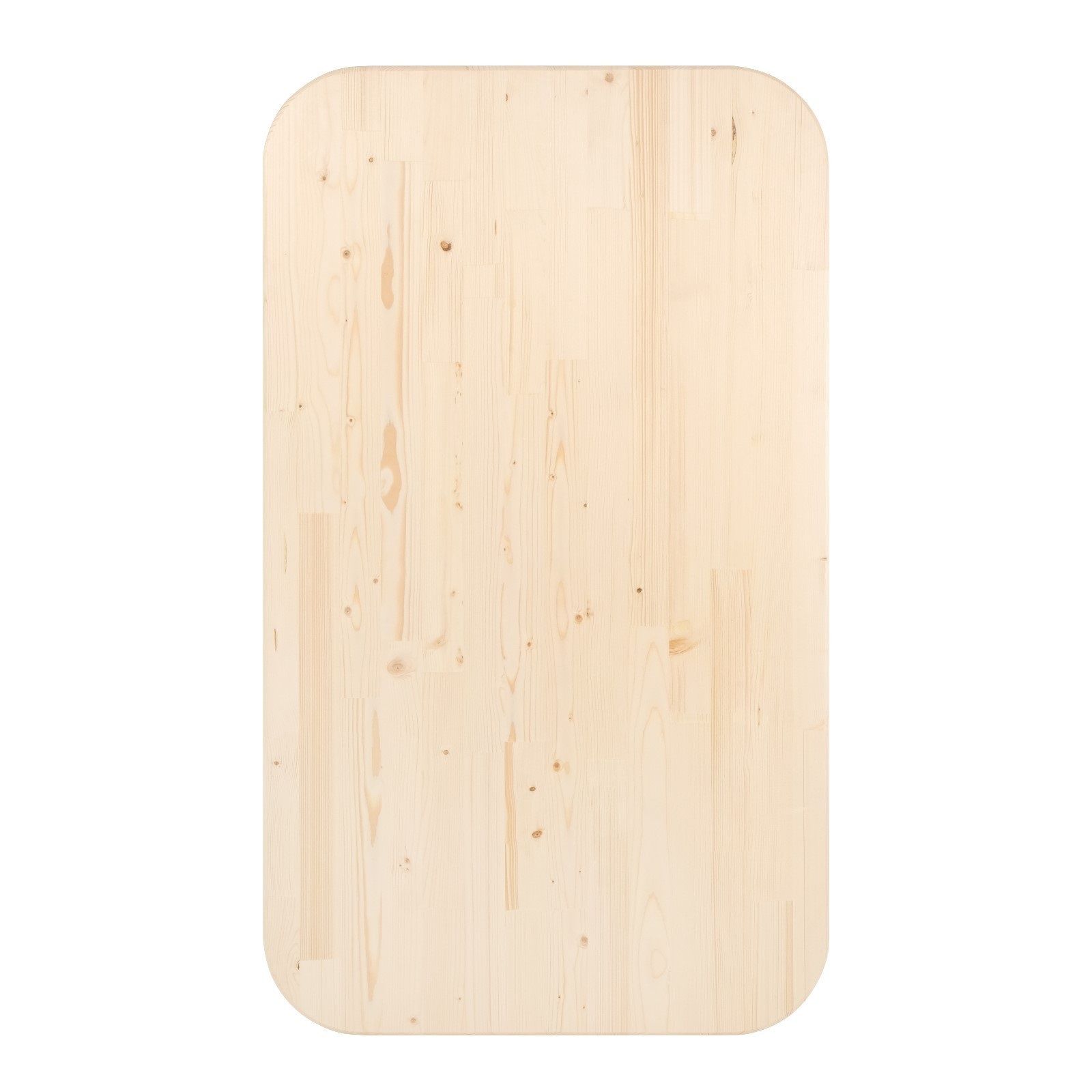 Столешница 28 х 700 х 1200 мм овальная деревянная