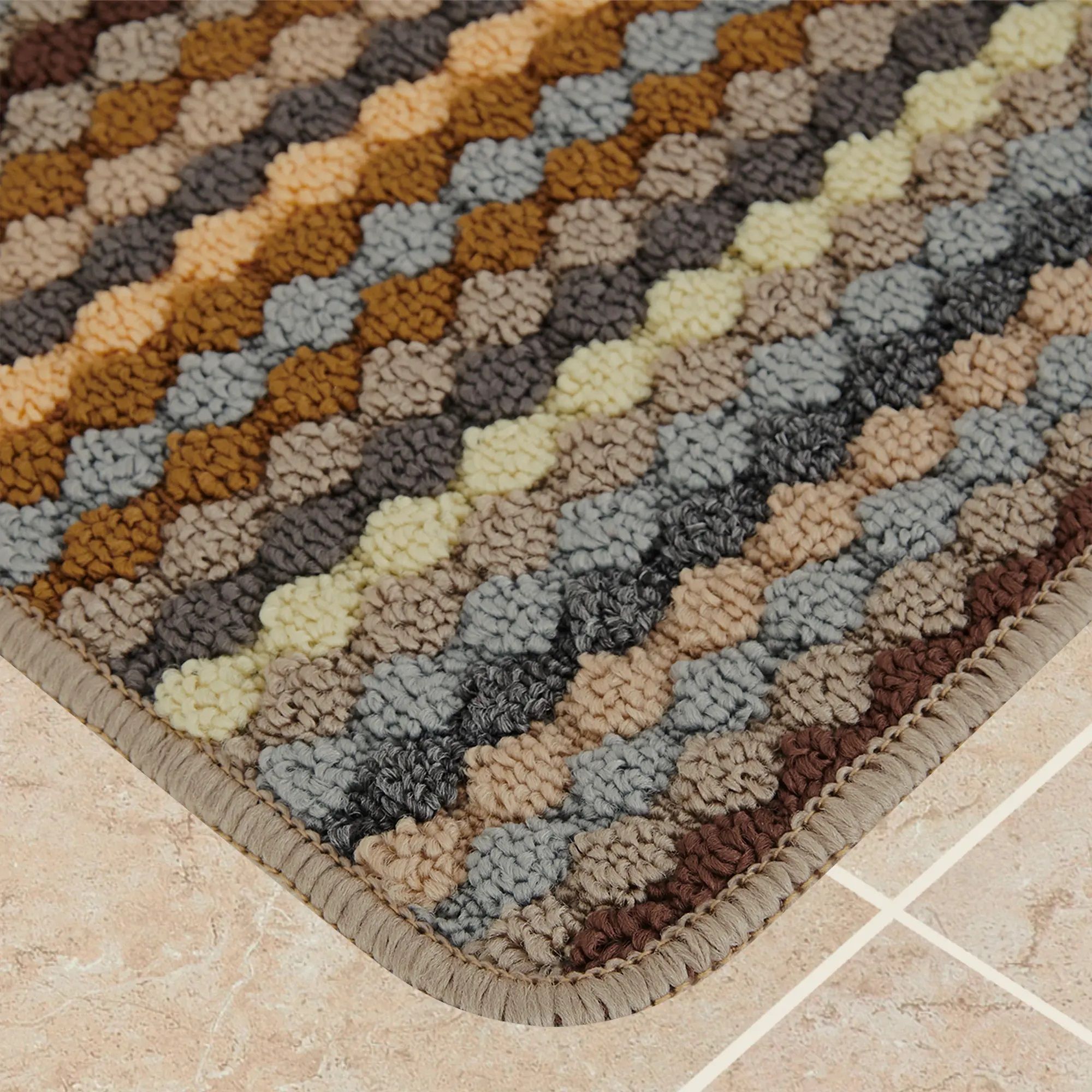 Коврик влаговпитывающий Sindbad 5402 50х80 см разноцветный