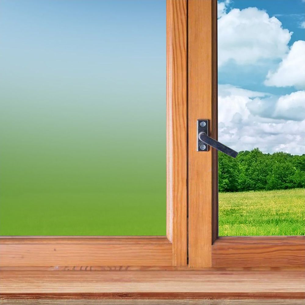 Пленка самоклеящаяся витражная 0,45х2 м матовая прозрачная