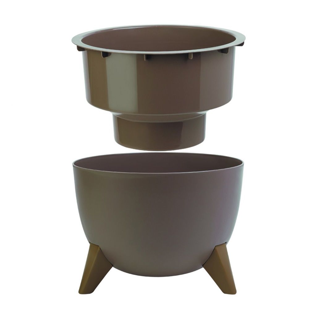 Кашпо Грация мокачино 4,5 л