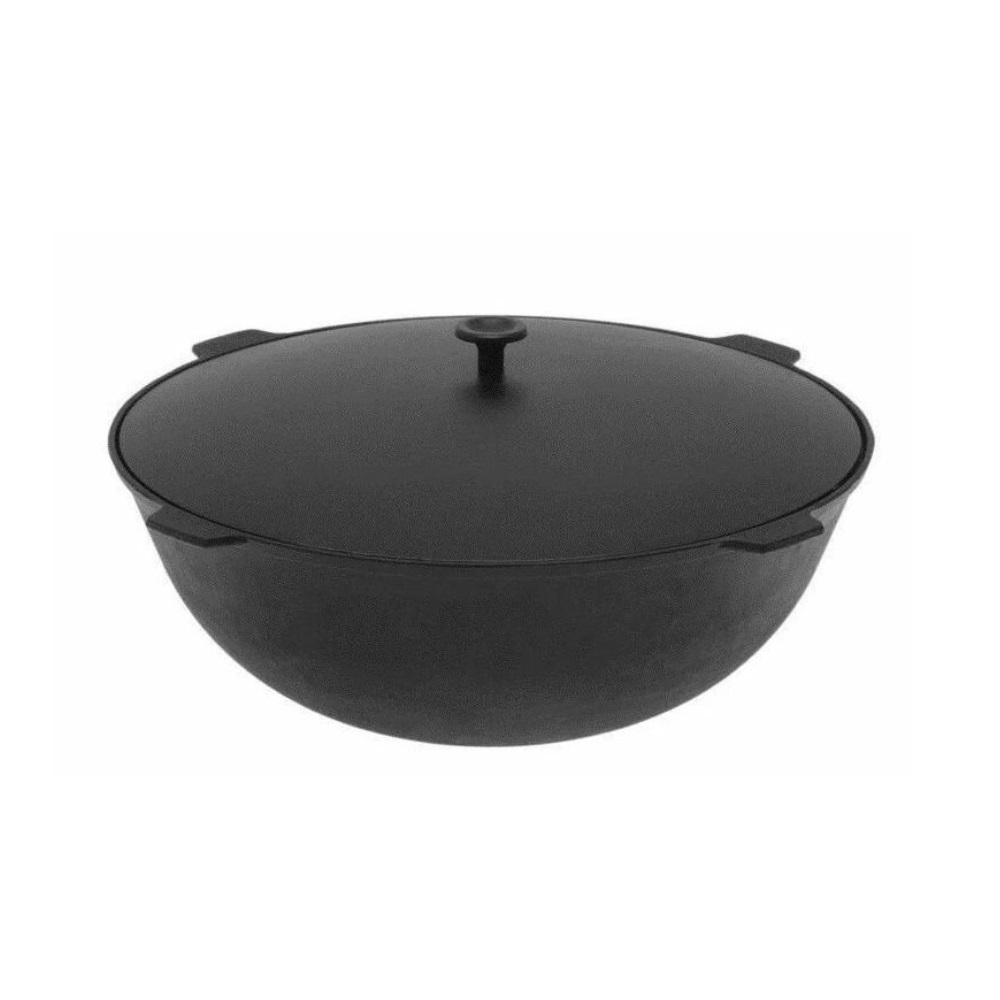 Крышка для казана 6 л 327 мм алюминиевая Везувий