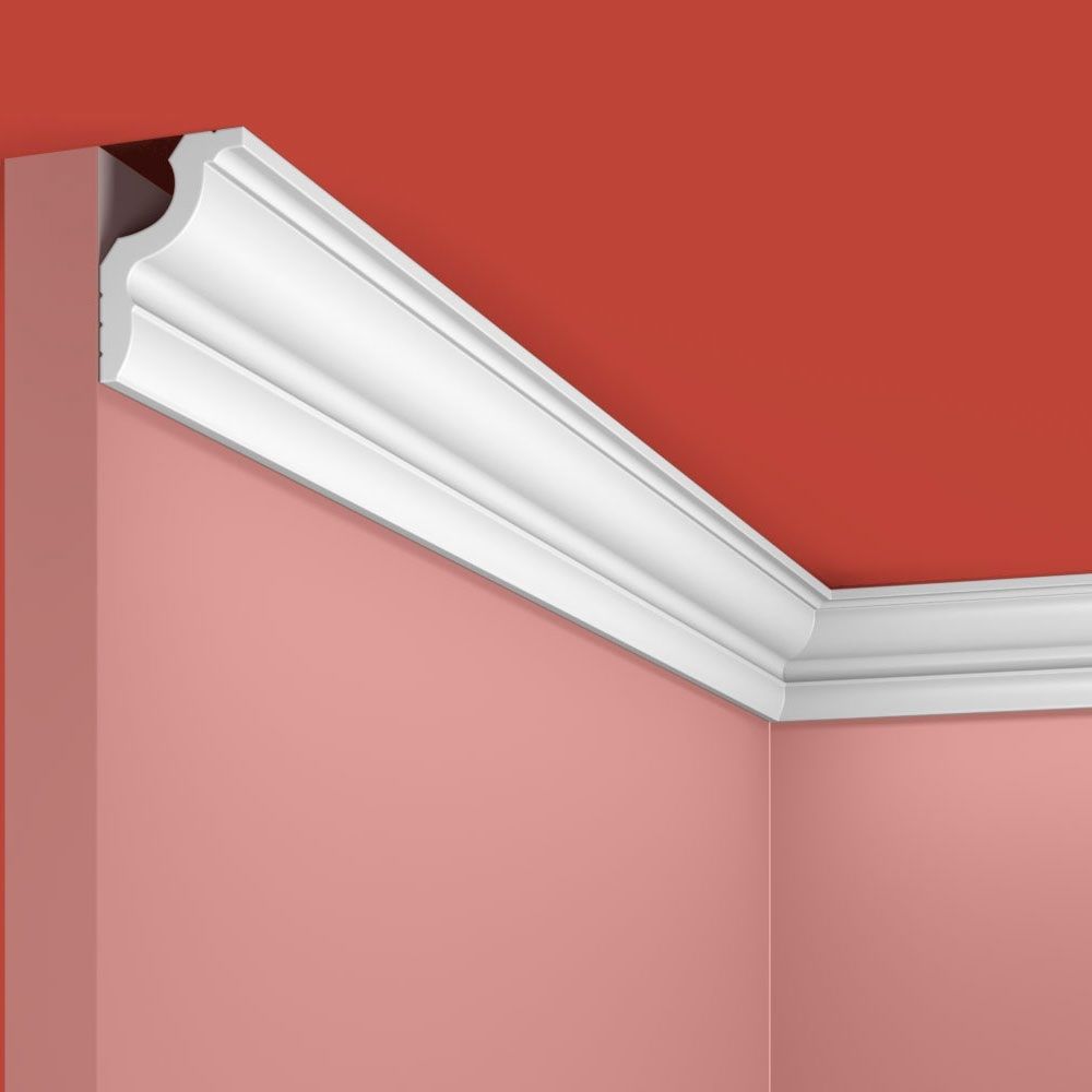 Карниз потолочный KX022 45х30 мм 2000 мм Экополимер/25