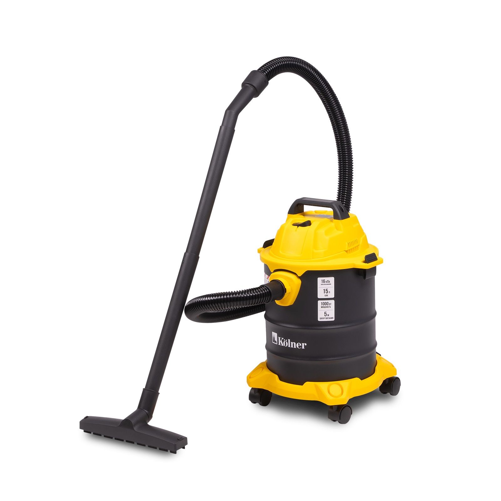 Пылесос строительный Kolner KVC 15L 1000Вт 15 л