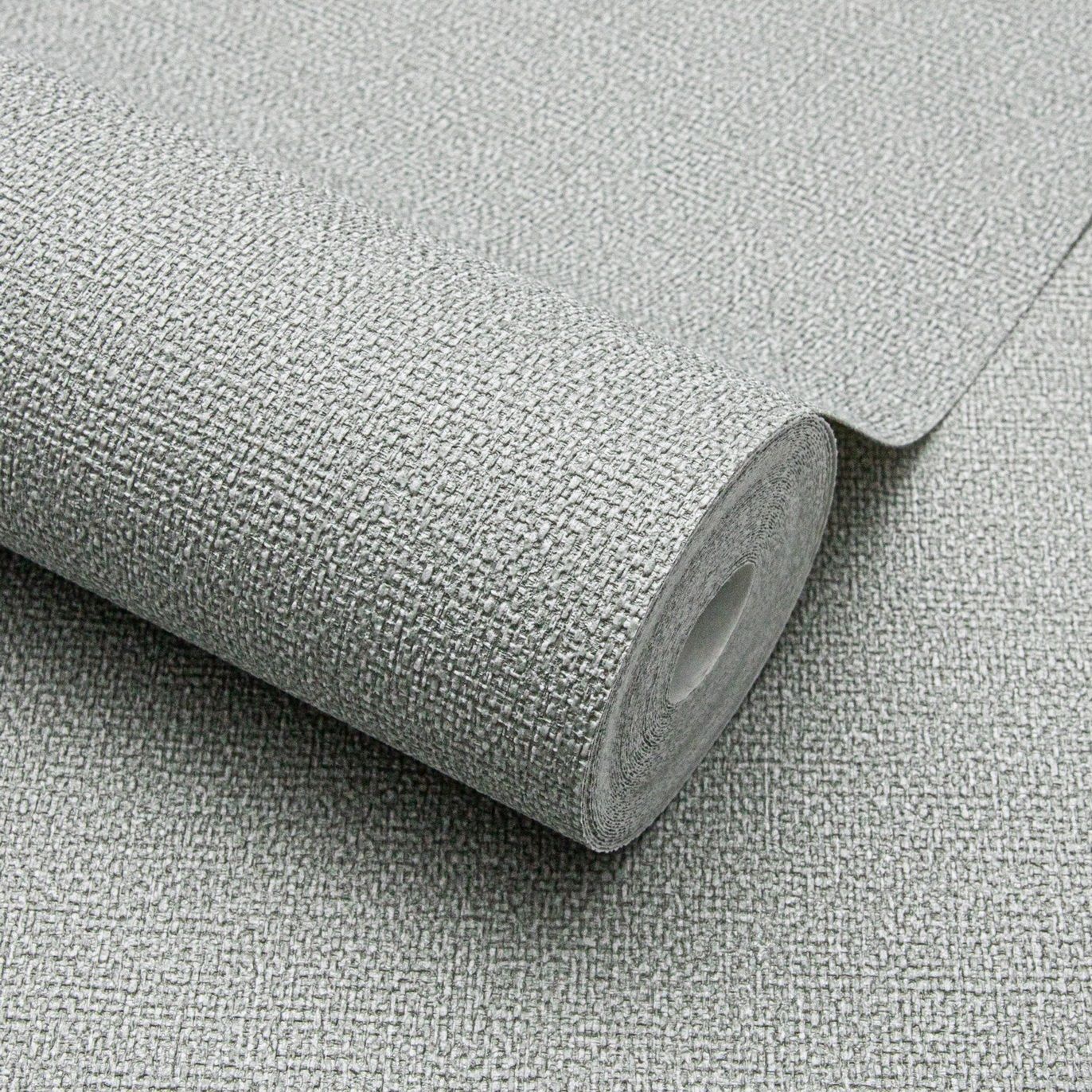 Обои WallSecret Siam 9111-15 оливковые рогожка 1,06х10,05 м