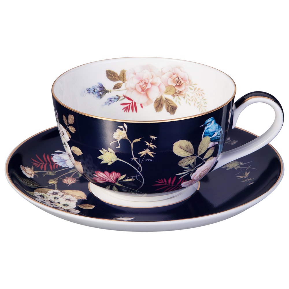 Набор чайный Lefard Кобальт на 6 персон 12 предметов 300 мл фарфор