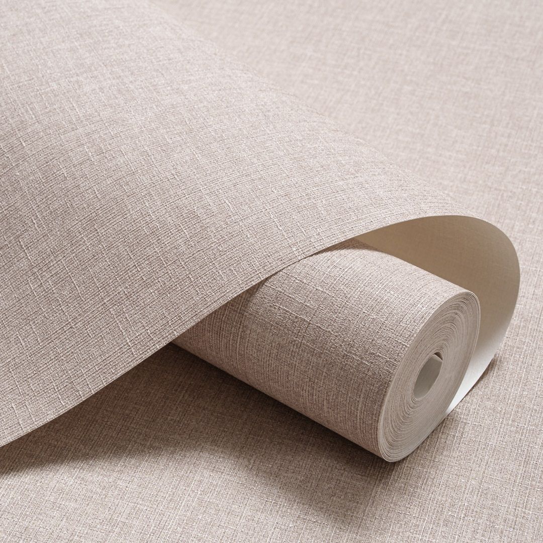 Обои Артекс Наоми 11296-05 коричневые рогожка 1,06х10,05 м