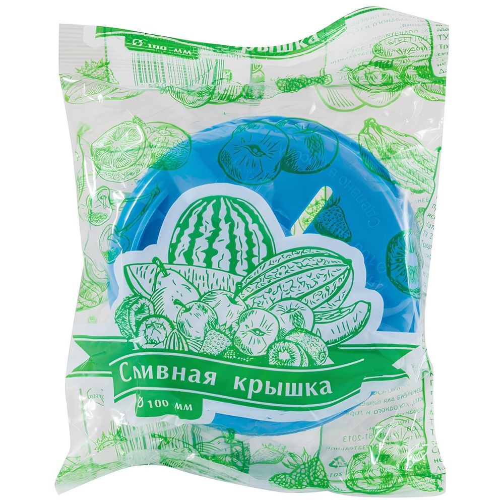 Крышка для слива Твист-офф 100 полиэтиленовая