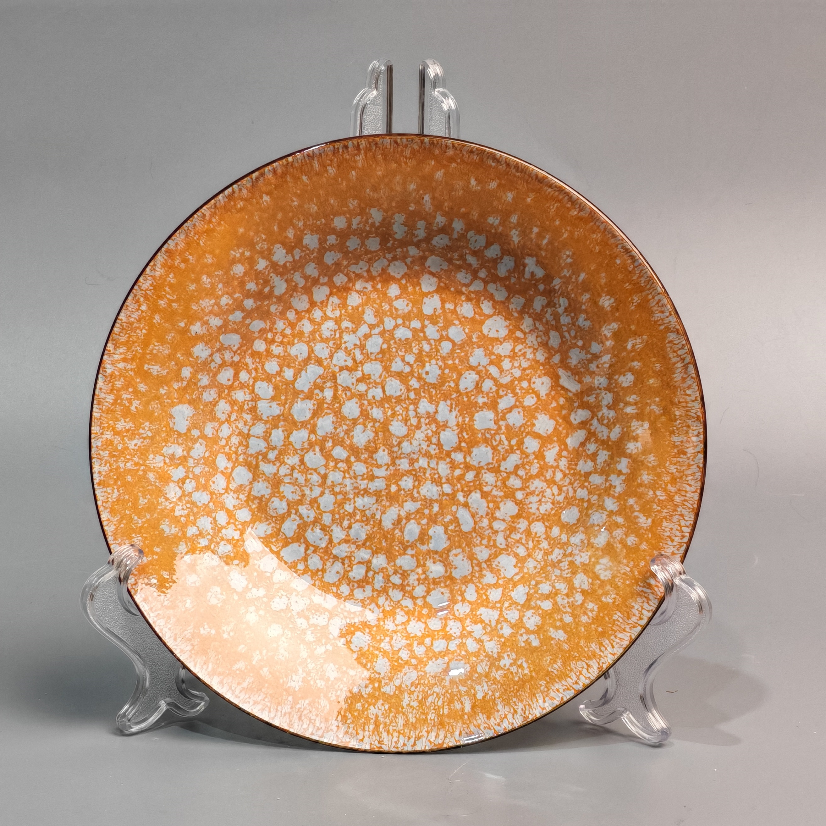 Тарелка глубокая 23х4 см керамика 2025-1651