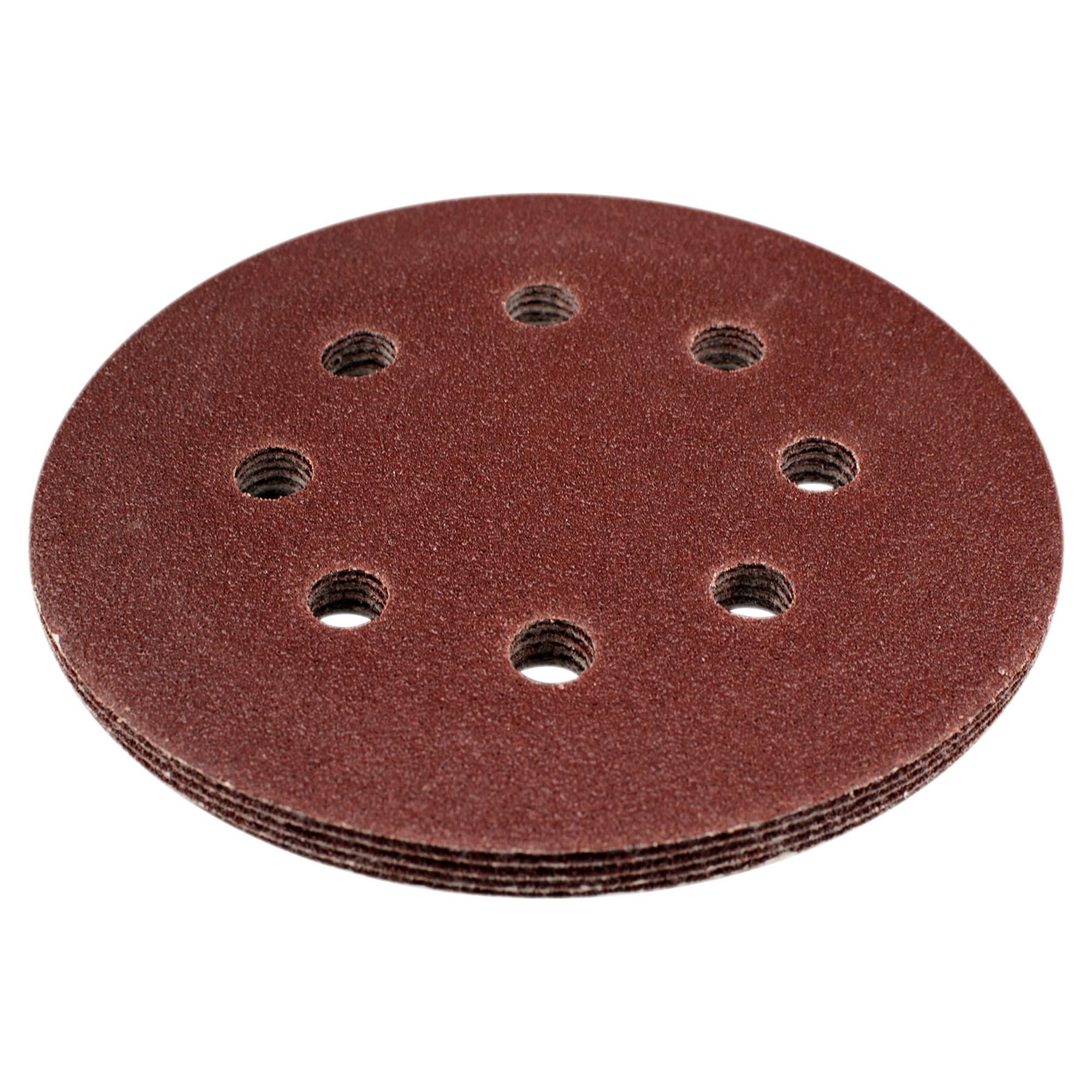 Круг шлифовальный 125 мм Р60 перфорированный под липучку 5 шт Matrix