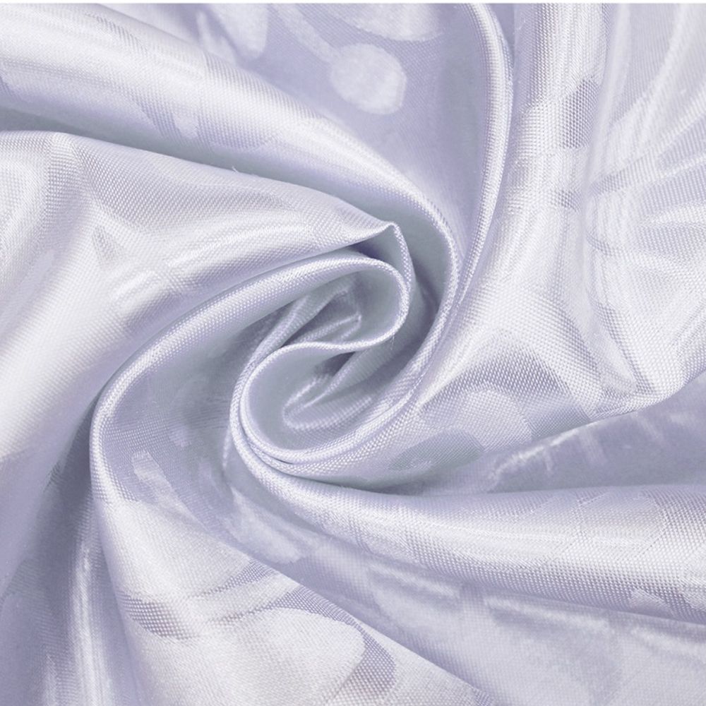 Ткань для штор Портьера жаккард ZG L2978-19/148 серебристый