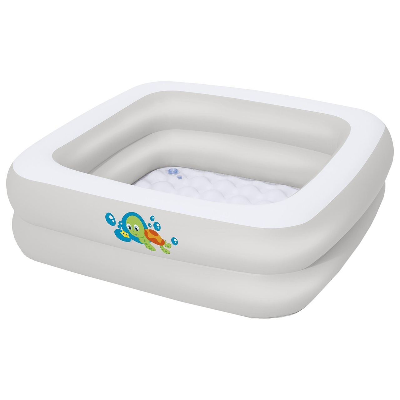 Бассейн детский надувной 86х86х25 см Bestway Baby Tub 51116 рем комплект