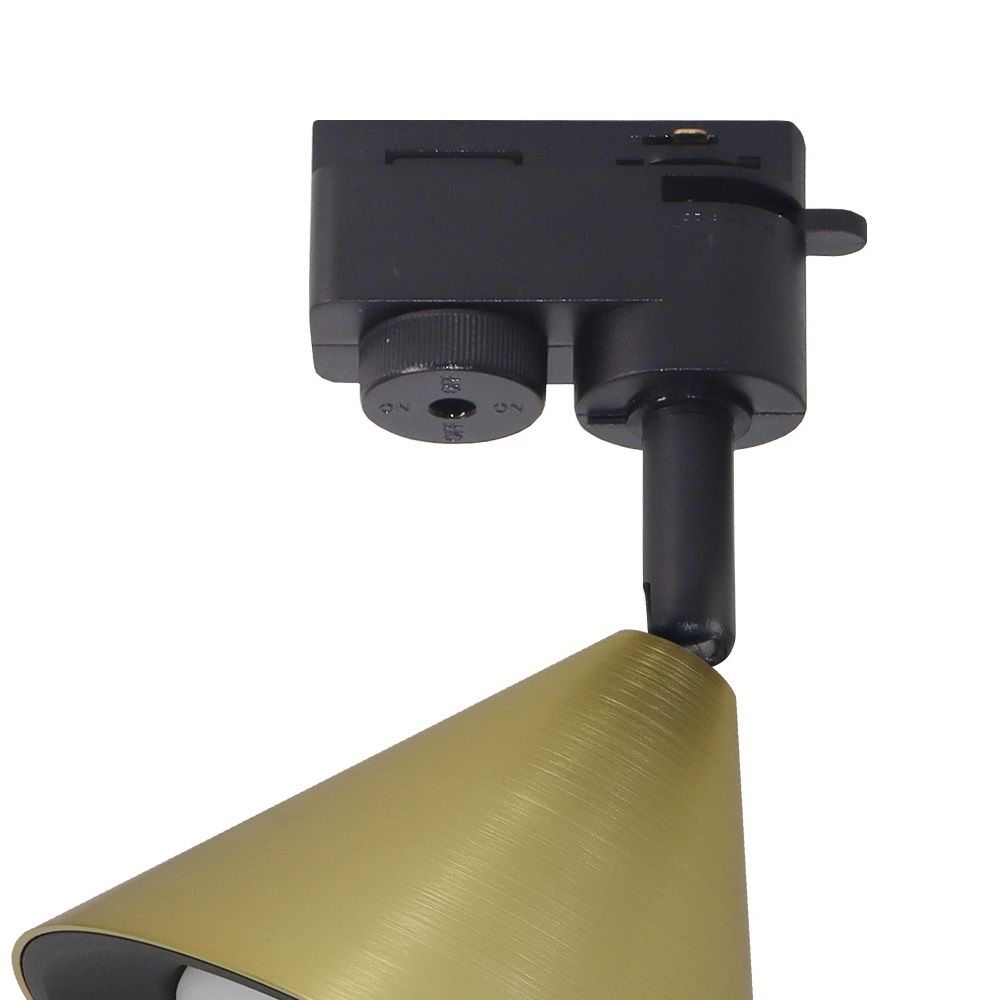 Светильник трековый Cast 212 1х50Вт GX53 золото