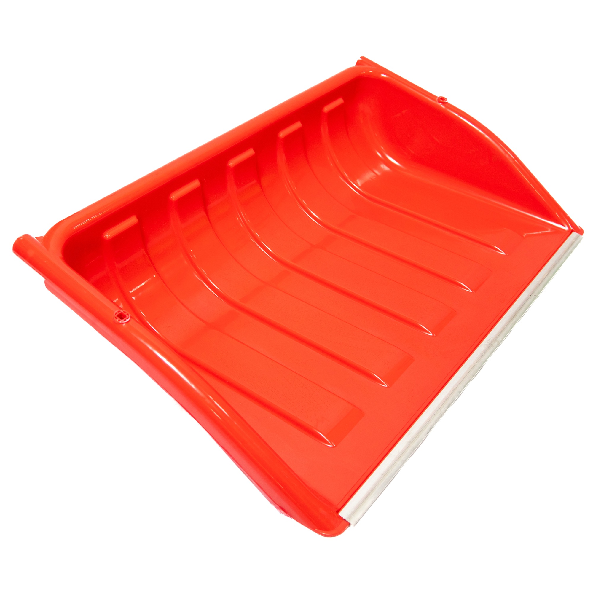 Скрепер для снега полипропиленовый 690х470х1420 мм стальной черенок Carbolux