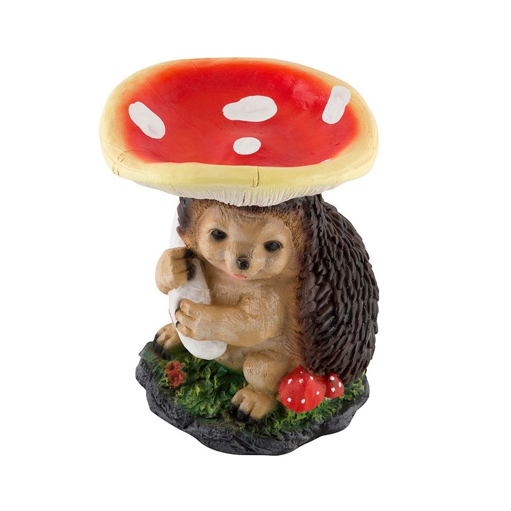 Фигура садовая Еж под грибом h23 см 169401