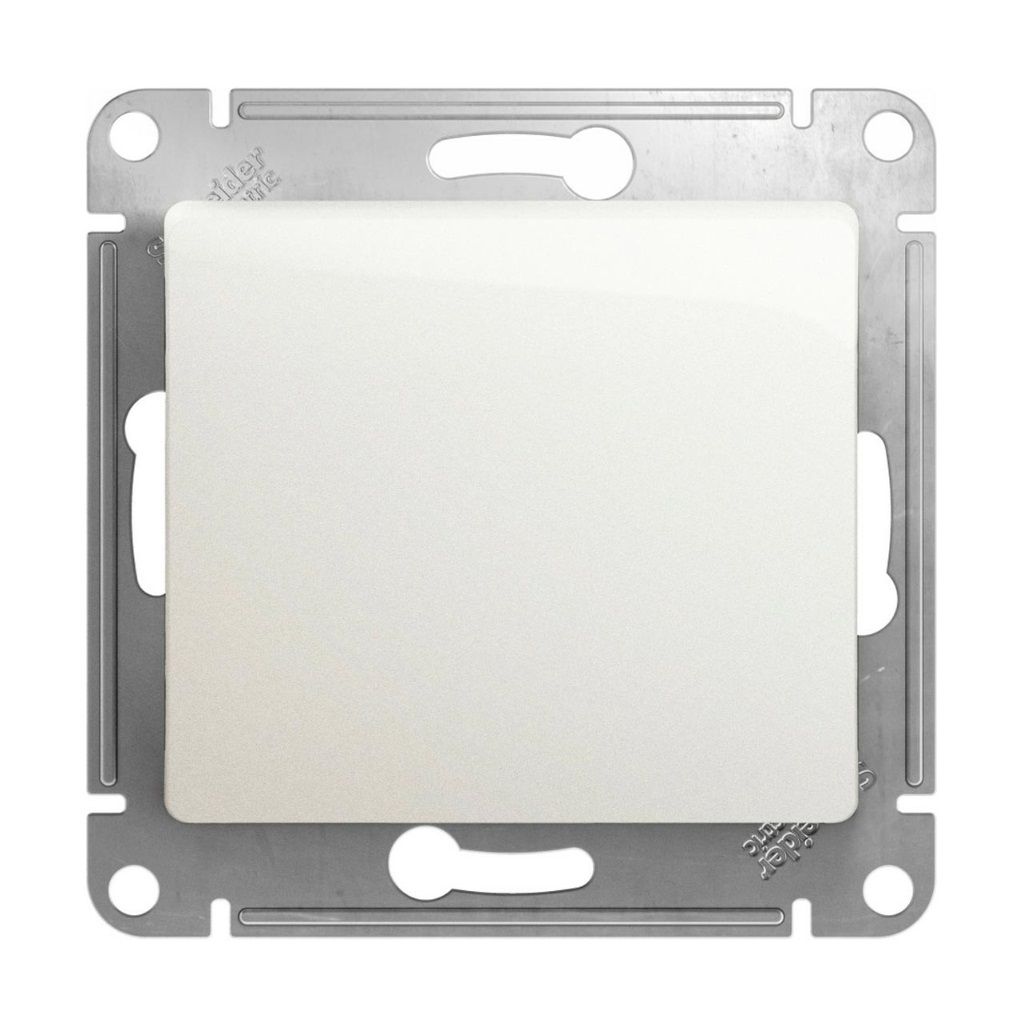 Механизм переключателя перекрестного 1-кл. СП Glossa 10А IP20 10AX перламутр