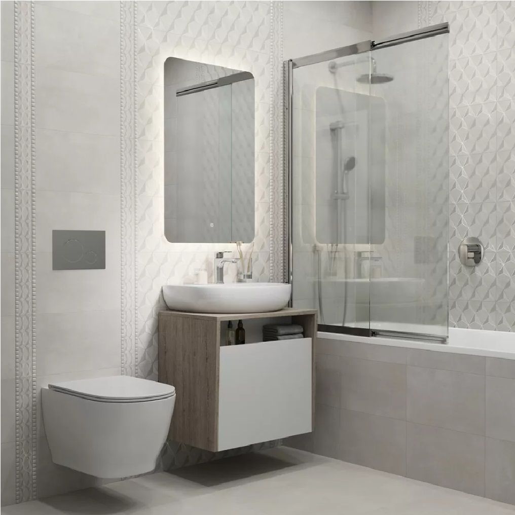 Керамогранит Kerama Marazzi Корредо SG173900N 40,2х40,2 см 8 мм светло-серый 1,62 м2