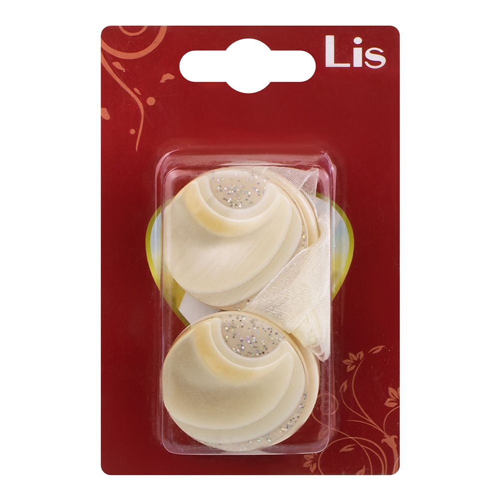 Клипсы магнитные Клипсы YL-A-002 Круг D40 mm кремовый