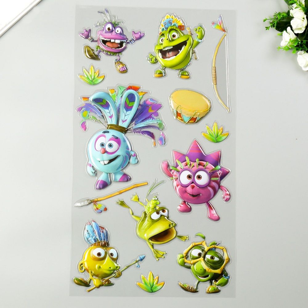 Стикер 0001BK SME Смешарики - герои