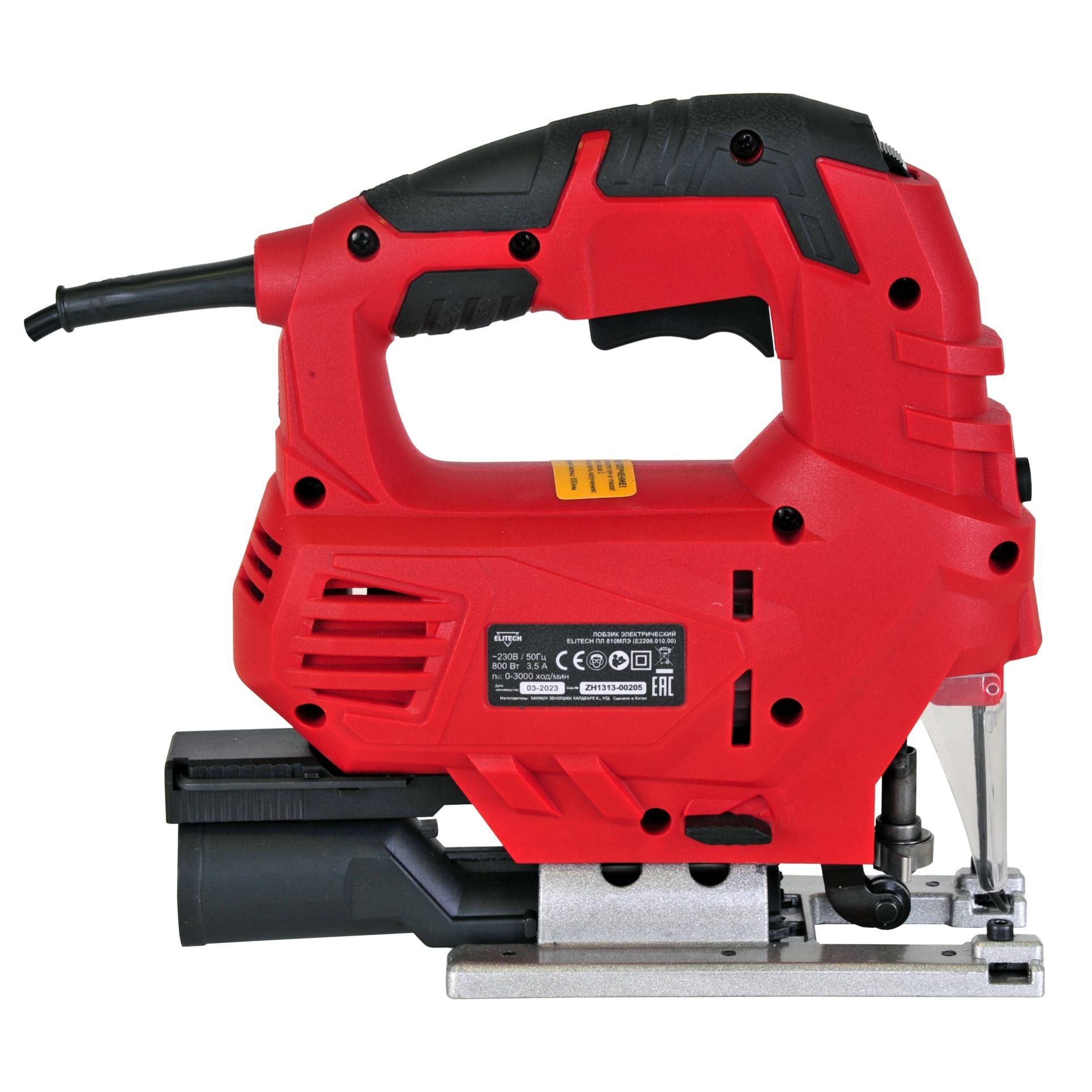 Лобзик Elitech ПЛ 810МЛЭ 800Вт