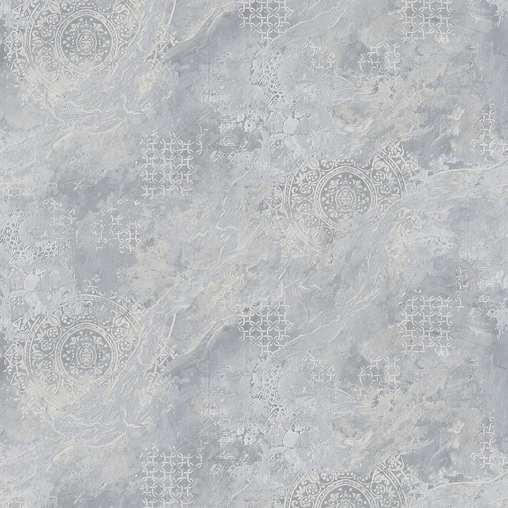 Обои Victoria Stenova Fresco 285617 серые винтаж 1,06х10 м