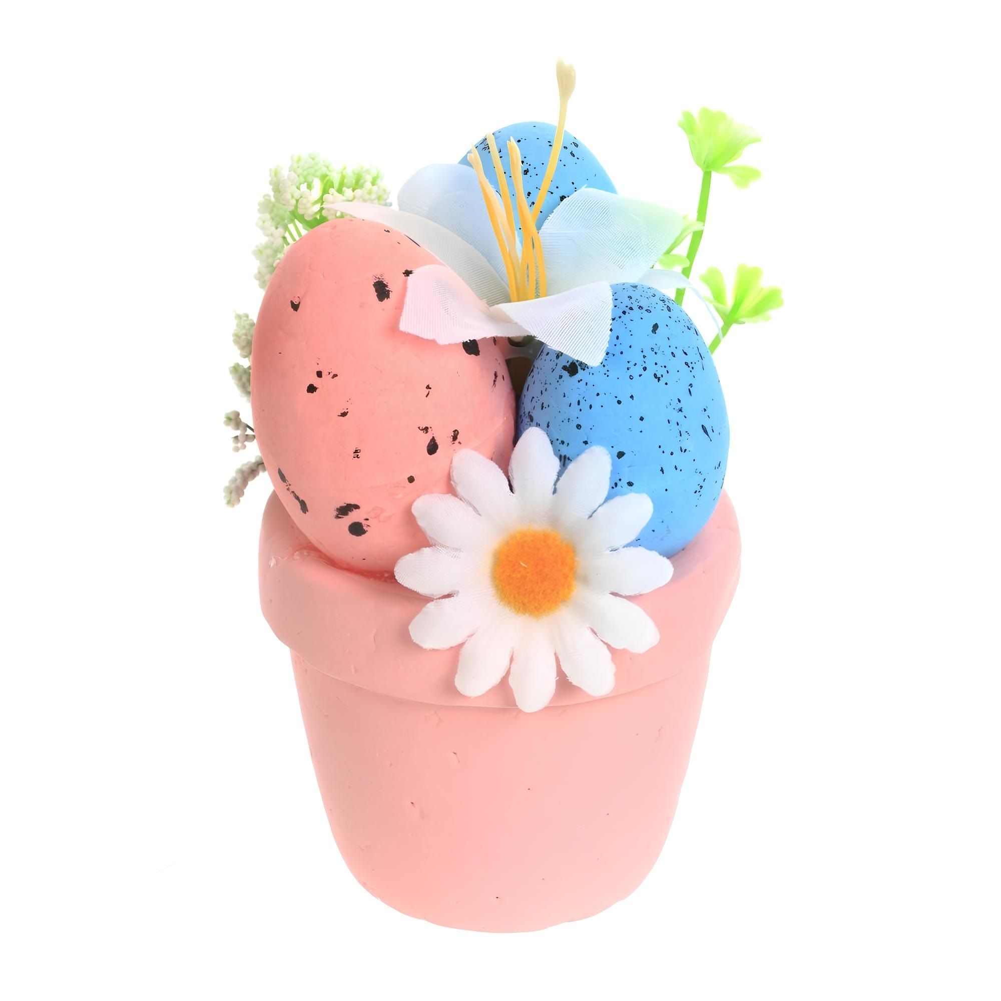 Цветочная композиция Пасхальная L9 W9 H 11 см 2 вида