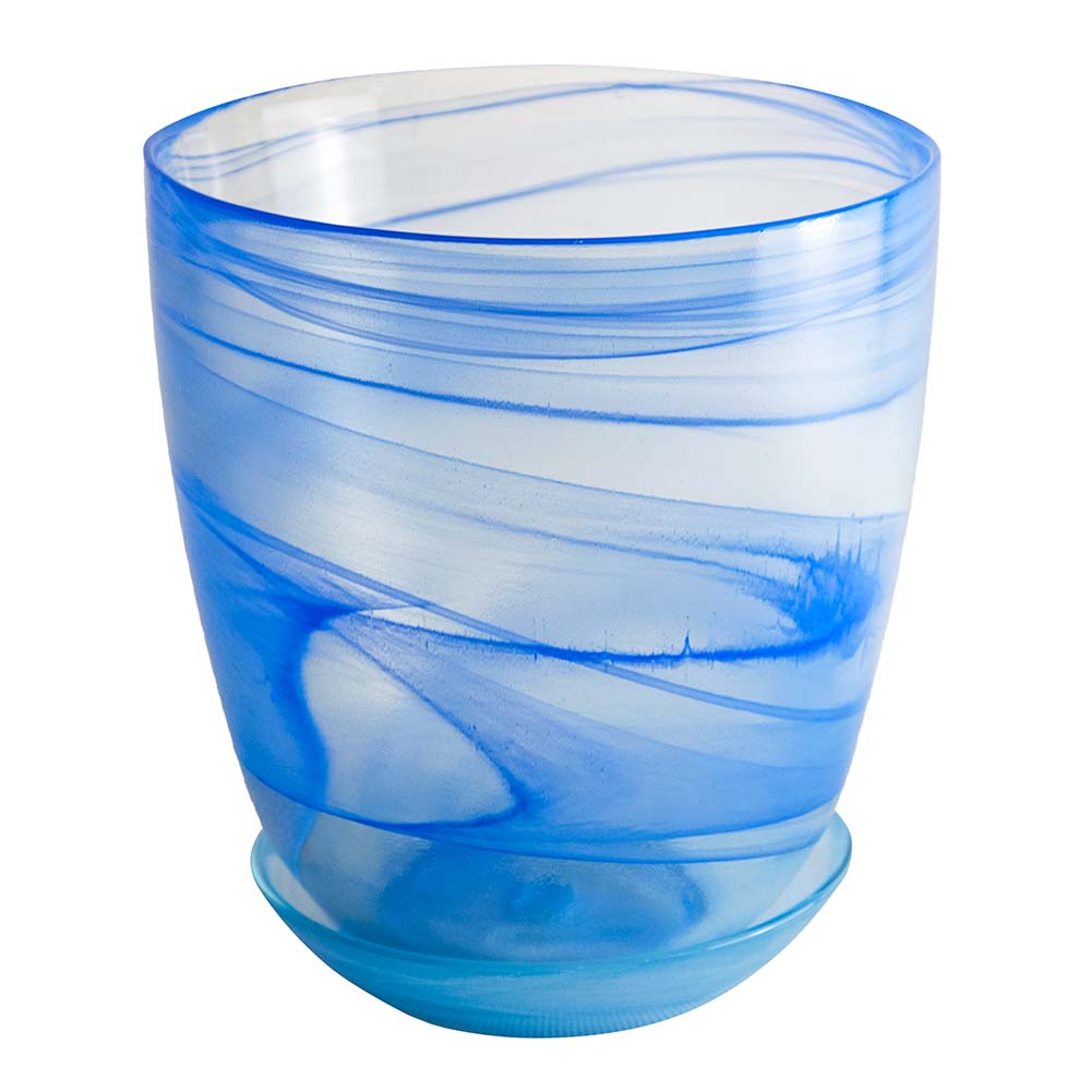 Горшок цветочный 3 4243 14,5 см алеб. голубой