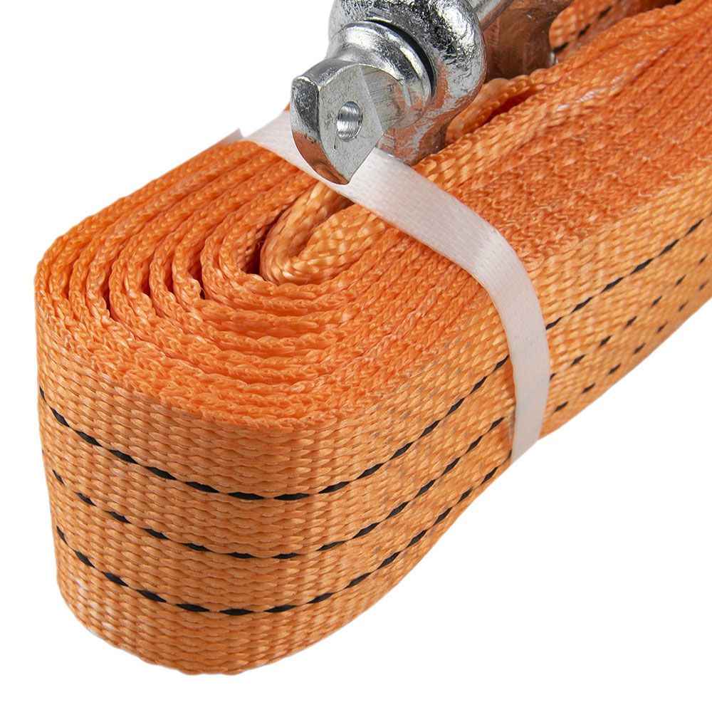 Трос буксировочный 3 тонны со скобами шакле (5м) Россия