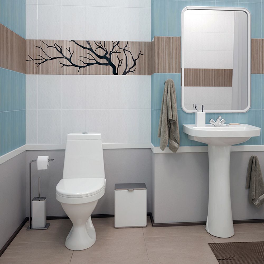 Унитаз-компакт Santeri Прайм косой выпуск сиденье полипропилен