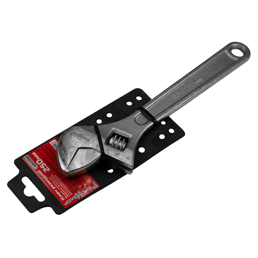 Ключ разводной 250 мм 0-30 мм РемоКолор 43-1-010