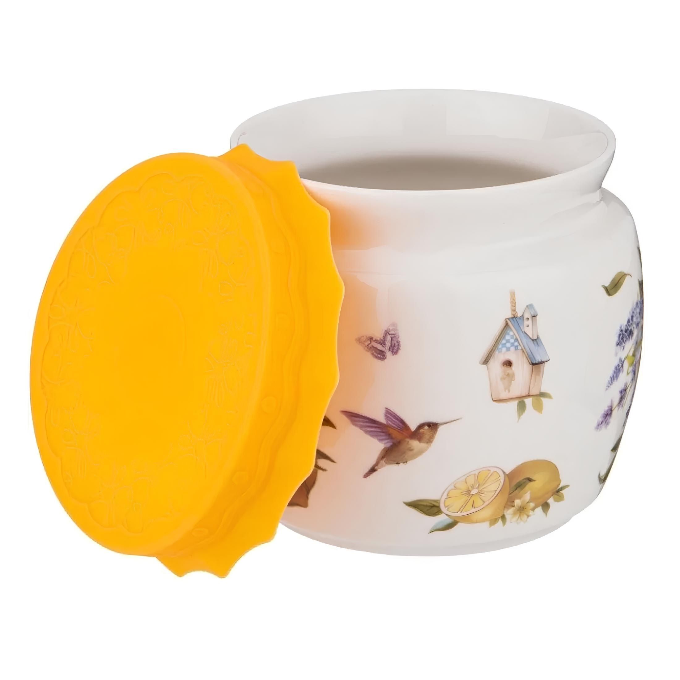 Банка для сыпучих продуктов Lefard Прованс лимоны с крышкой 750 мл