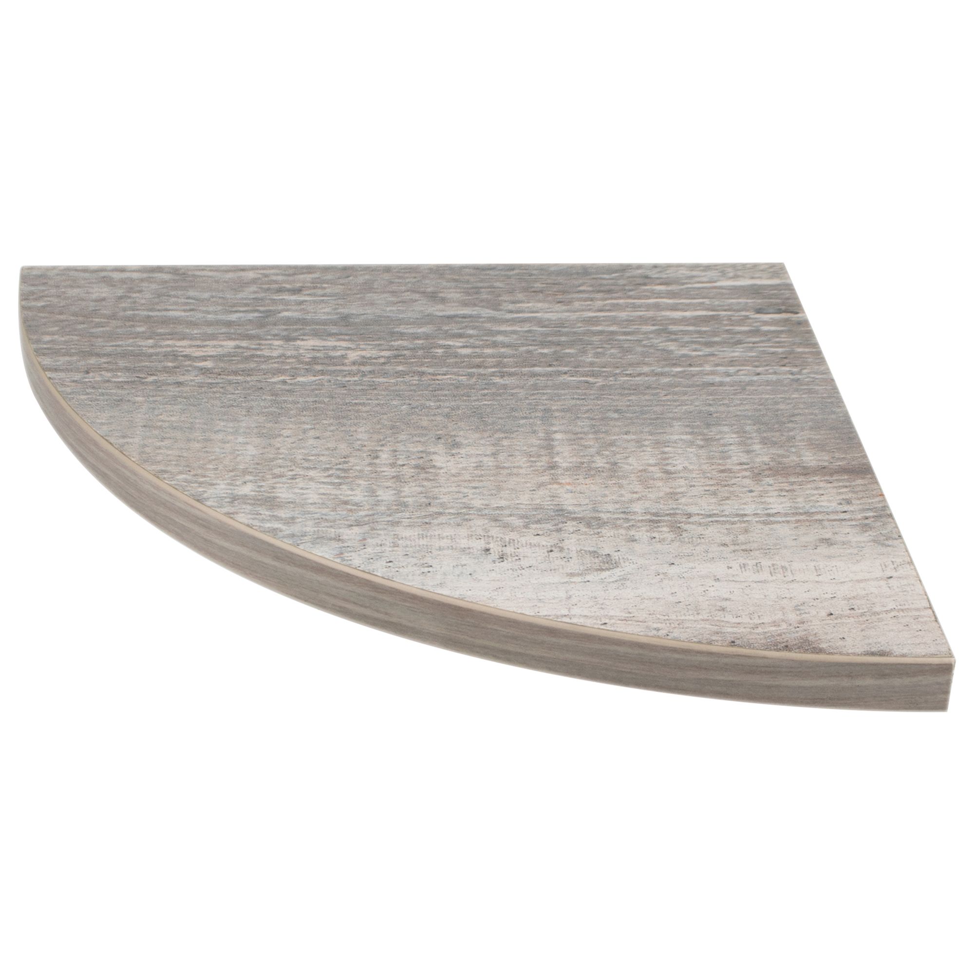 ПОЛКА 350*350*16 Бетон пайн угловая ПЗ-35