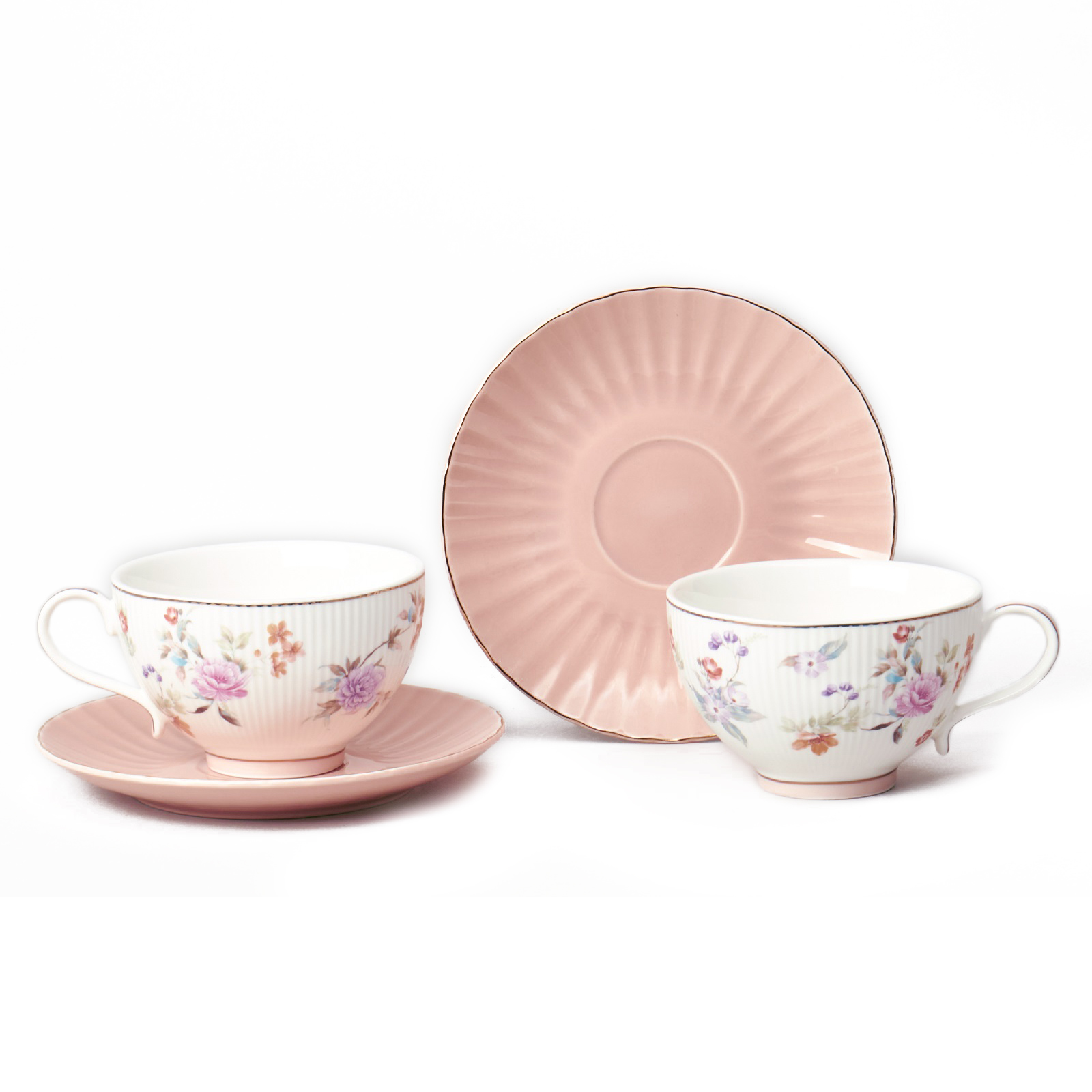 Набор чайный Lefard Времена года на 2 персоны 4 предмета 250 мл фарфор 42-572