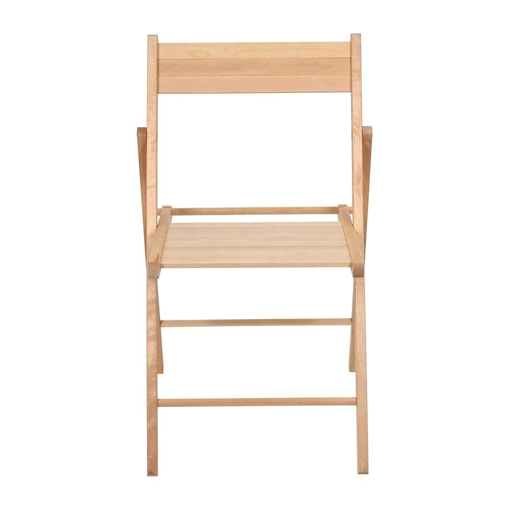 Стул складной береза Банные штучки 43х51х77 см