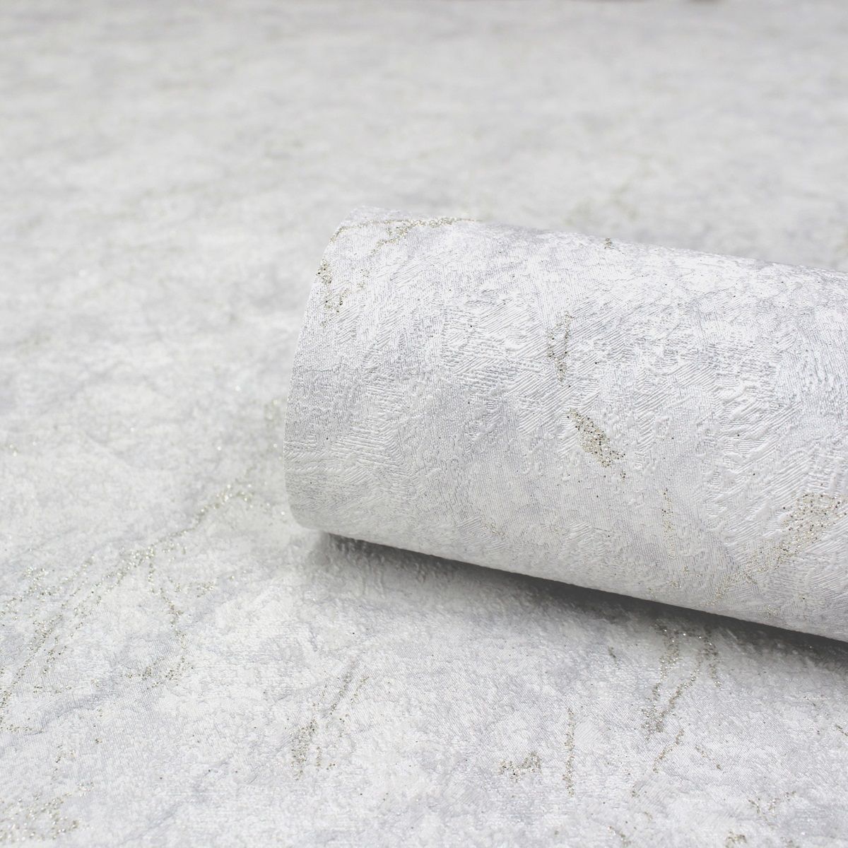 Обои Erismann Elegant 60696-03 серые с золотом мрамор 1,06х10,05 м