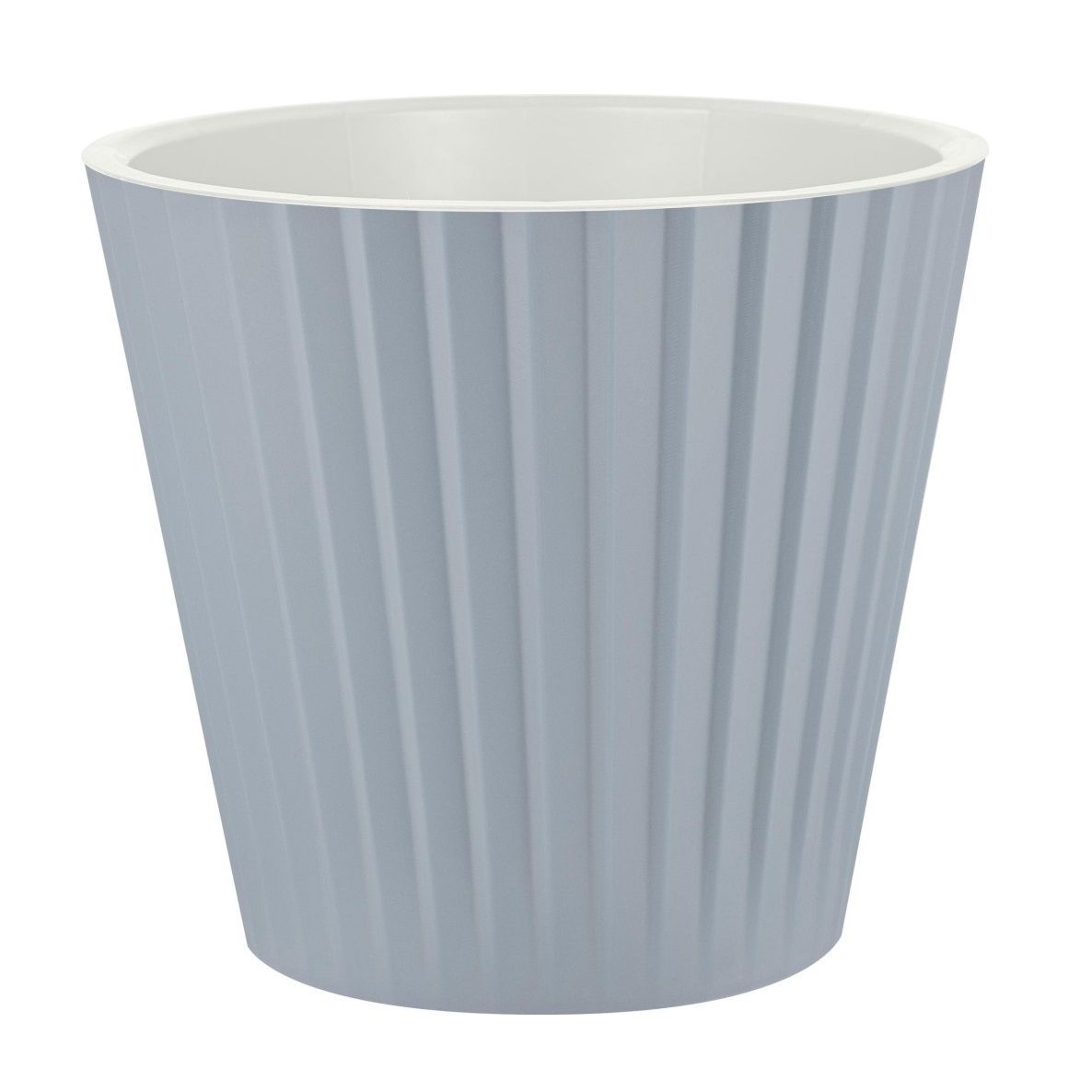 Горшок цветочный InGreen Sand Утренний туман 23 см 5,8 л c дренажной вставкой