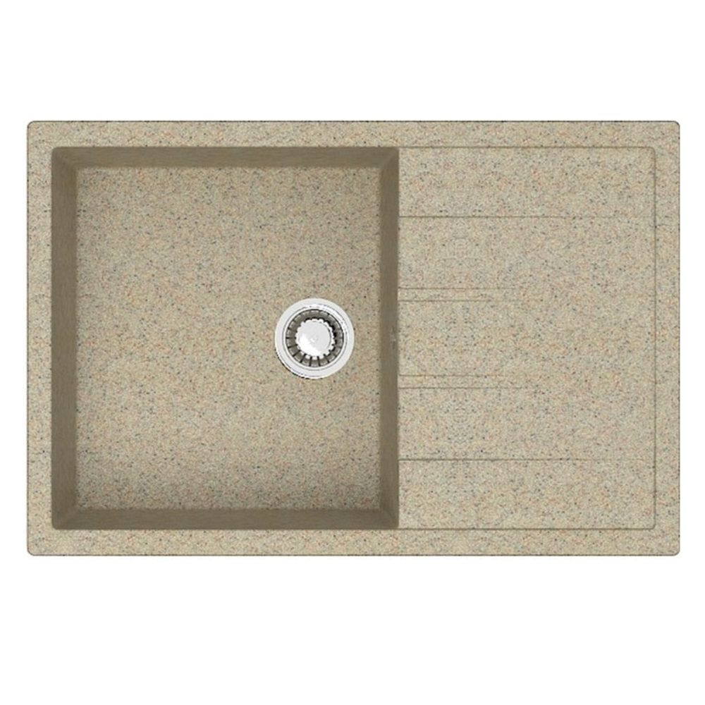 Мойка врезная Карельский камень 161/Q5 750х505х218 мм песочный