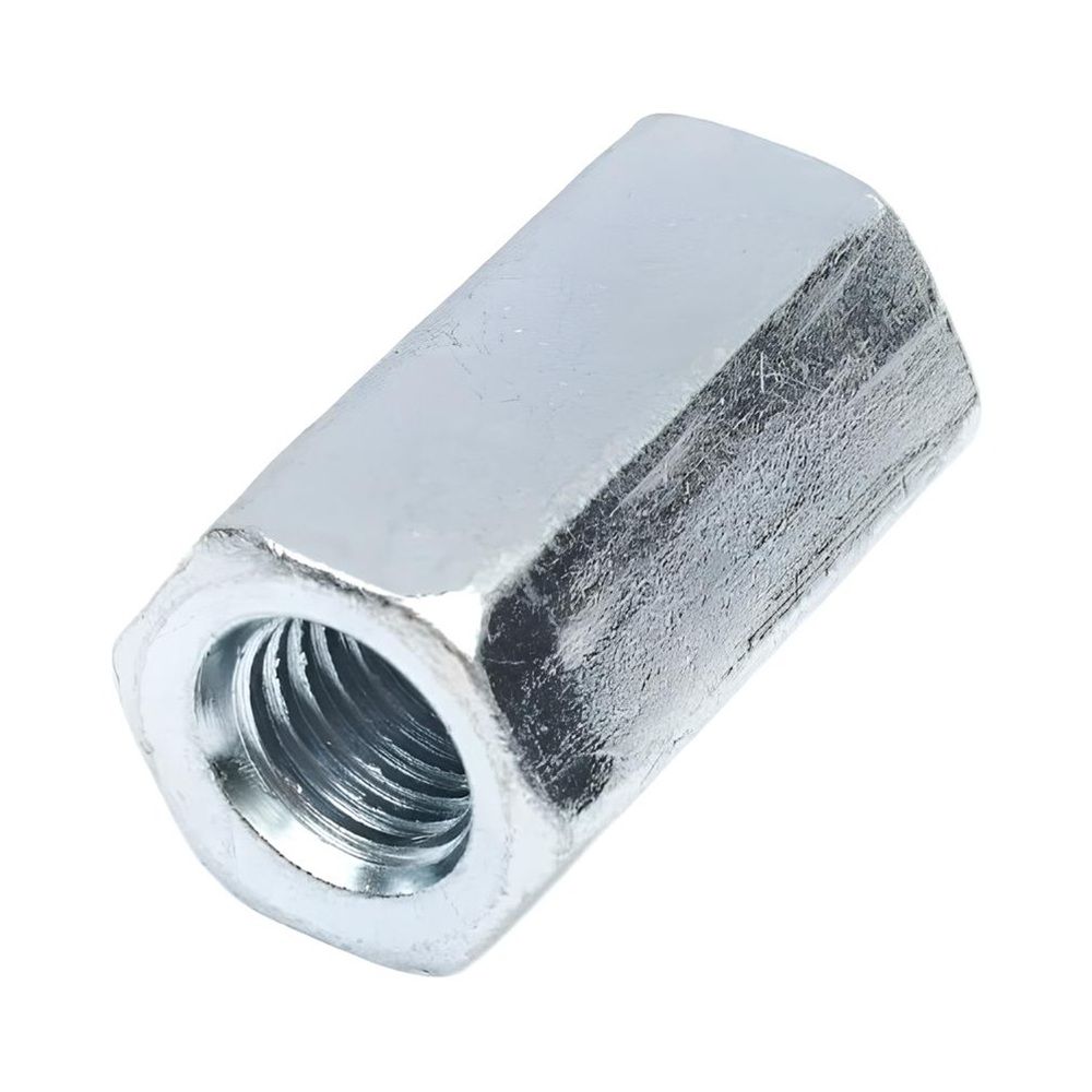 Гайка переходная DIN 6334 М12 оцинкованная 1 шт