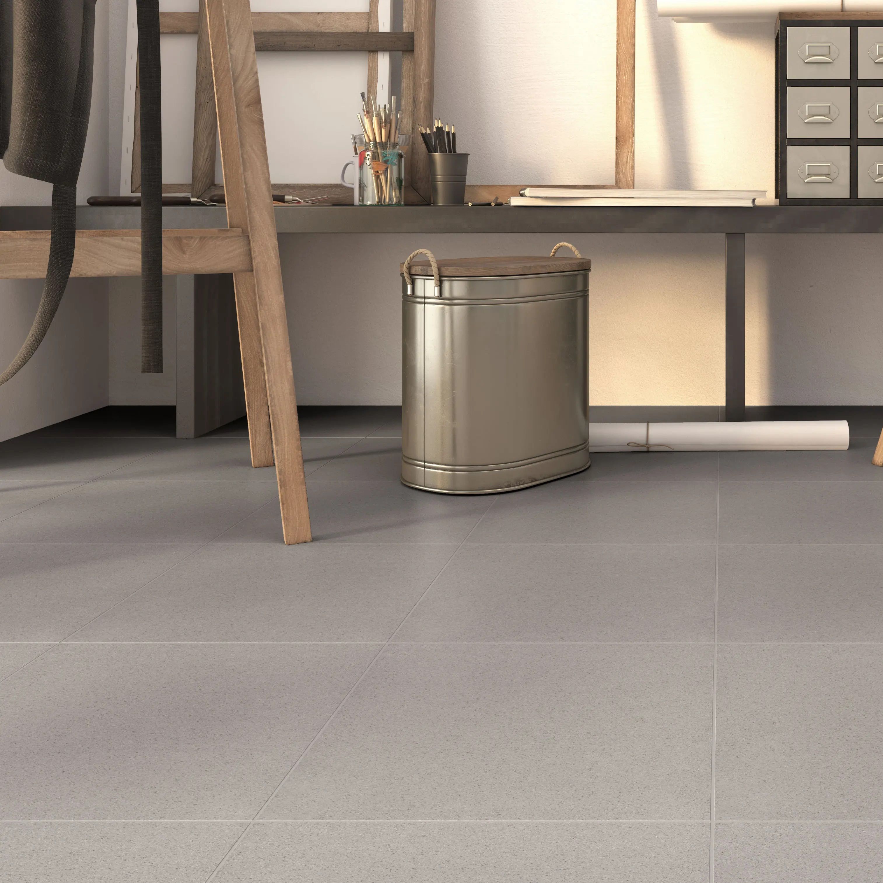 Керамогранит Шахты 30х30 см 7 см Техногрес светло-серый 01 1,35 м2