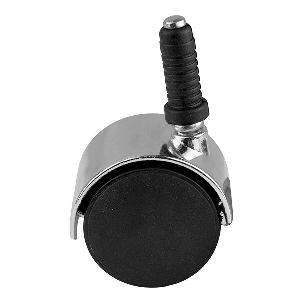 Ролик двойной со штифтом 50 мм черн/хром