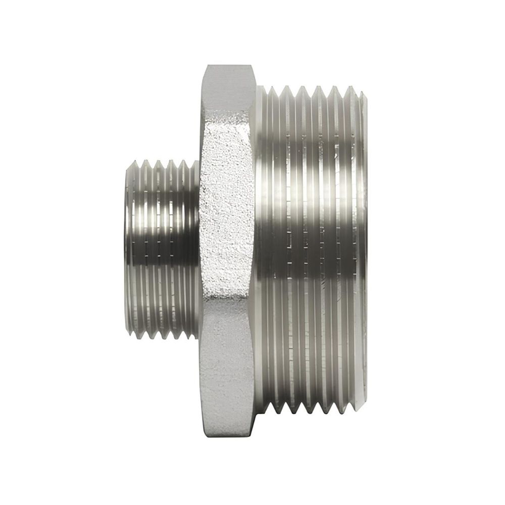 Ниппель переходной латунь 3/4"х1 1/2" НР/НР