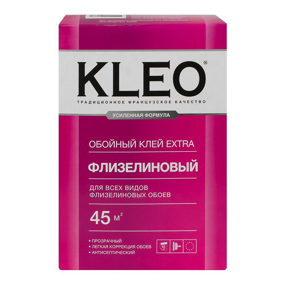 Клей для флизелиновых обоев Kleo Extra 45 м2 320 г