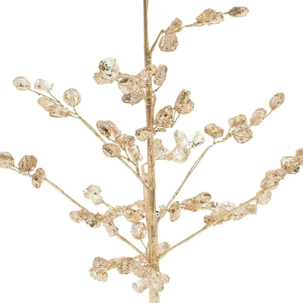 Украшение новогоднее Дерево 20х36х20 см золотой 746826