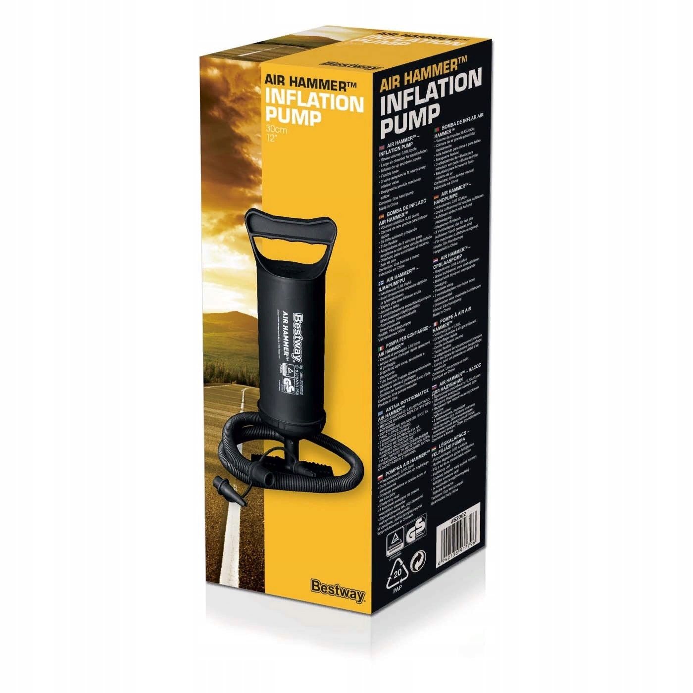 Насос ручной 30 см Bestway